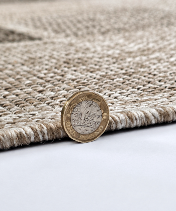Vista85BeigeTaupeBrownCheck Coin - 9