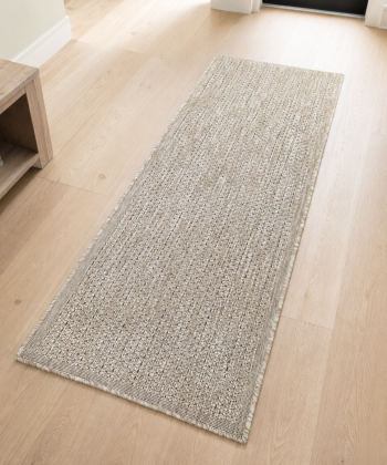 Vista5787TaupeBrownPlain Runner Interior 1
